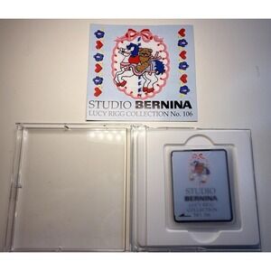 Studio Bernina Lucy Rigg Collection Embroidery Card No. 106